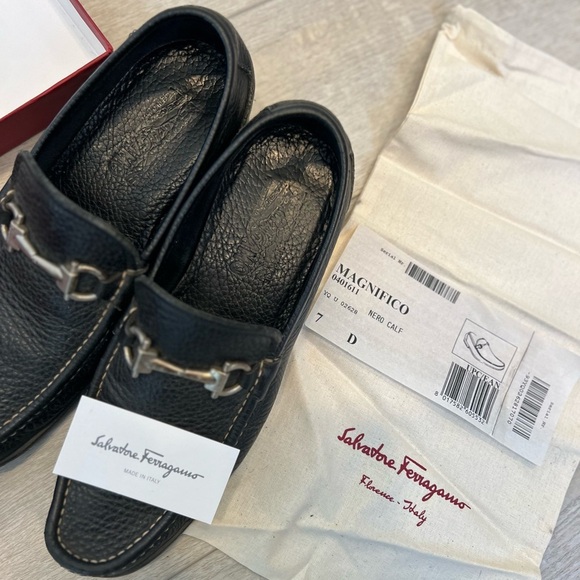 Salvatore Ferragamo Men's Magnifico Loafer Size 7 - Picture 7 of 13